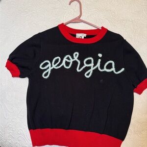 QUEEN OF SPARKLES Black and Red Georgia Tunic